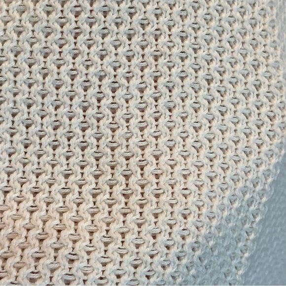 Nicole by Nicole Miller Cream Sweater w/ zipper detail XS - Picture 6 of 7